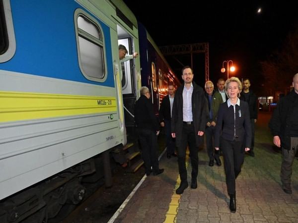 European Commission chief reaches Ukraine