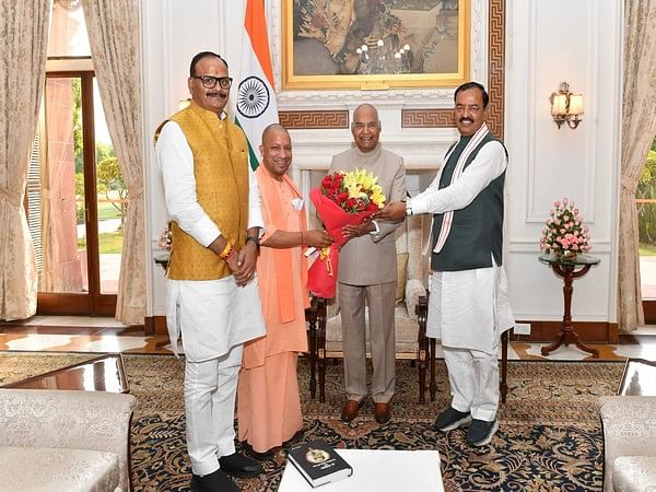 UP CM Yogi Adityanath Meets President Kovind, PM Modi In New Delhi ...