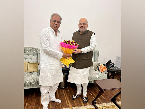 Chhattisgarh CM Bhupesh Baghel meets Amit Shah in Delhi