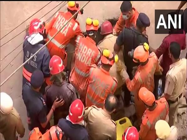 Two killed in Delhi building collapse, rescue operation completed Two killed in Delhi building collapse, rescue operation completed