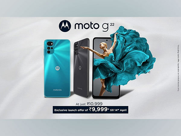  Motorola g22 goes on sale today on Flipkart at an exclusive launch offer of just Rs. 9,999*   