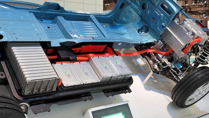 Representational image of an EV battery | Tennen-Gas/Commons