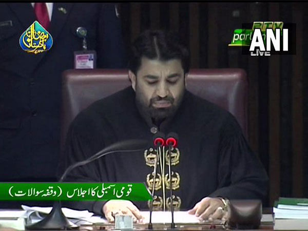 Sending 'threat letter' to Chief Justice of Pakistan: Qasim Suri in National Assembly   