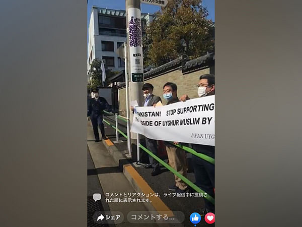 Uyghurs in Japan lambast Pakistan for supporting China's genocide of Uyghur Muslims, hold demonstrations