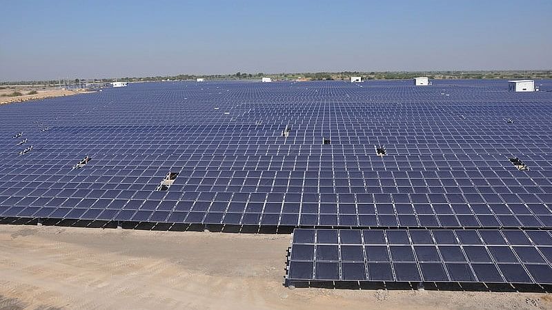 A solar plant in Gujarat
