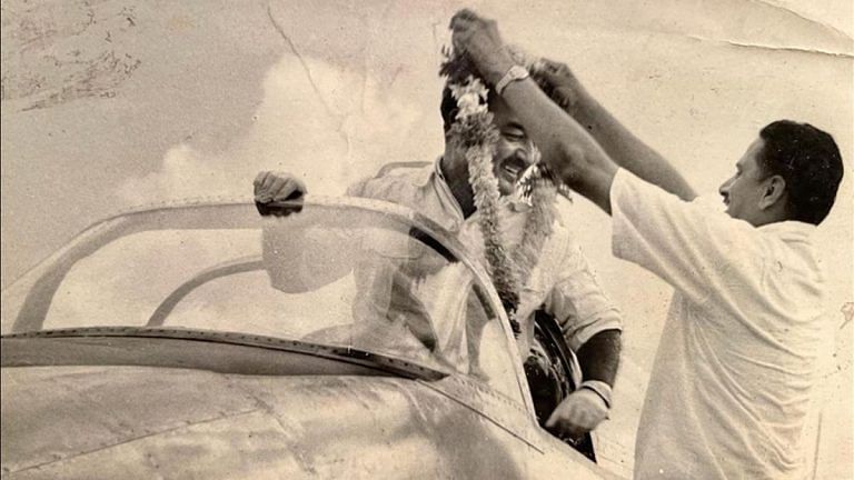 Suranjan Das, one of IAF’s first Experimental Test Pilots who evaluated all jets for 20 years