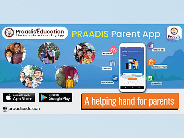 Praadis Parent App helps the Parent monitor the child's progress