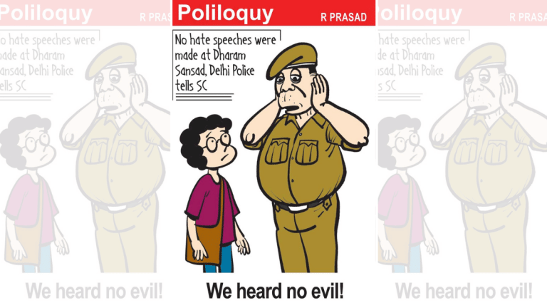 Why Delhi Police ‘heard no evil’, and bulldozers versus Babasaheb on his birth anniversary