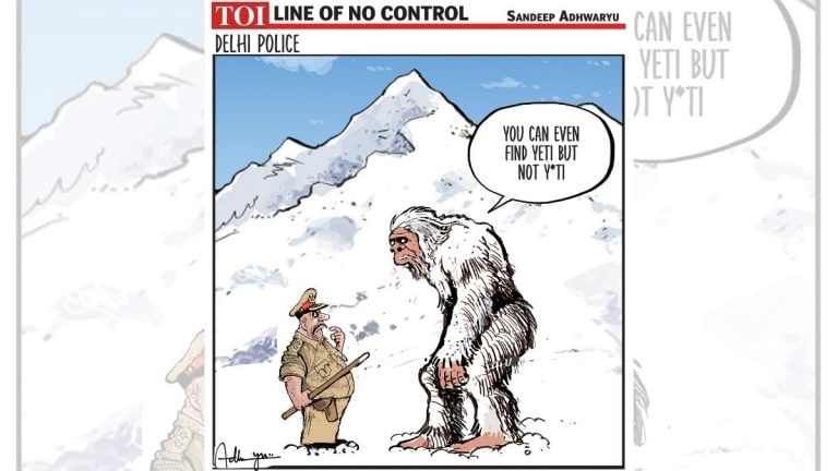 When Delhi Police found a Yeti, and ‘too much WhatsApp’ phenomenon hits new high on halal row