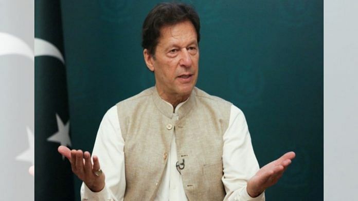 File photo of Pakistan Prime Minister Imran Khan | Photo: ANI