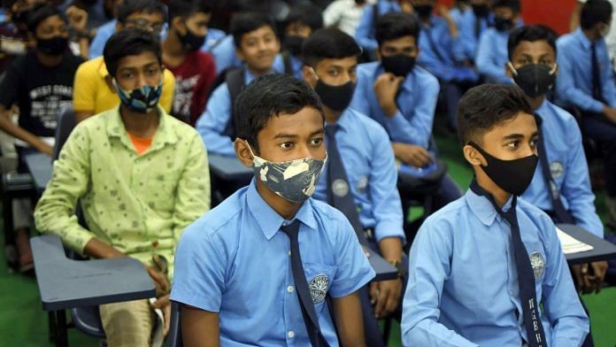 Students sitting in a classroom | Representational image | Photo: ANI