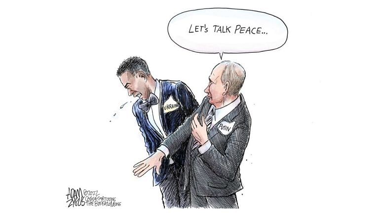Oscars slap echoes in Russia and Ukraine, and what Putin hit with his ‘good shot’