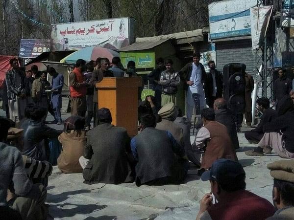 Natives of Baltistan protests against Pakistan administration over forceful land acquisition