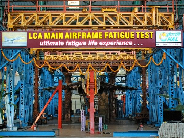Hindustan Aeronautics Limited commences Main Airframe Fatigue Test of LCA Mk1