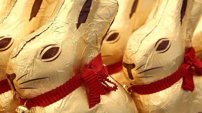 File photo of golden chocolate Easter bunnies | Photo: Andreas Rentz | Getty Images via Bloomberg