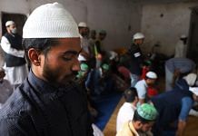 Muslims in Gurugram offering Friday prayers (representational image) | Photo: Manisha Mondal | ThePrint