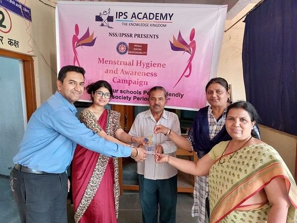 IPS Academy organized a menstrual hygiene campaign for Women Safety