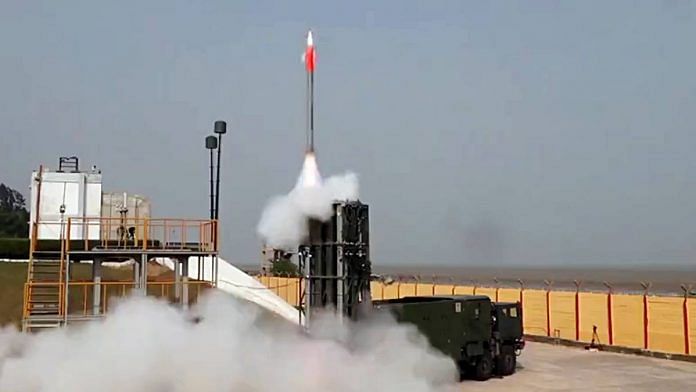 DRDO successfully flight tests the Indian Army version of the Medium Range Surface to Air Missile | ANI