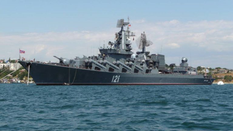 Russian Navy’s ‘pride’ Moskva gutted by fire, Ukraine claims its Neptune missile hit the ship