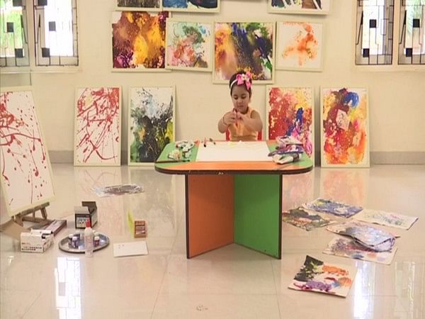 Odisha: 2 and half-year-old child from Bhubaneswar sets world record for creating maximum number of paintings by toddler