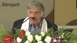Industrialist Ratan Tata during an inauguration event of cancer hospitals in Dibrugarh, Assam on 28 April 2022 | Twitter/@ANI