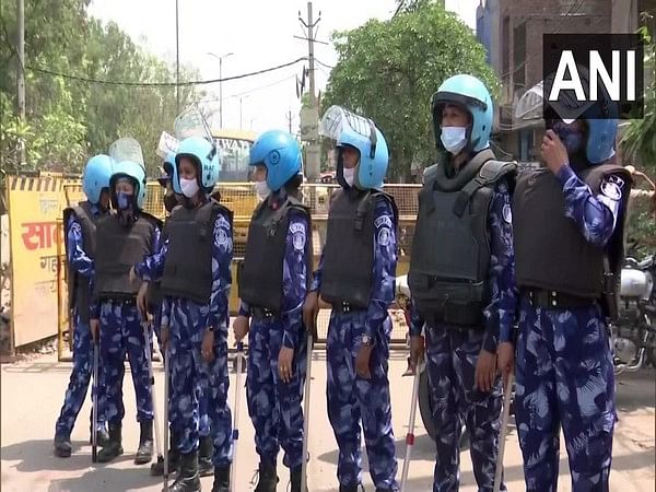 Delhi: Rapid action force deployed in violence-hit Jahangirpuri 