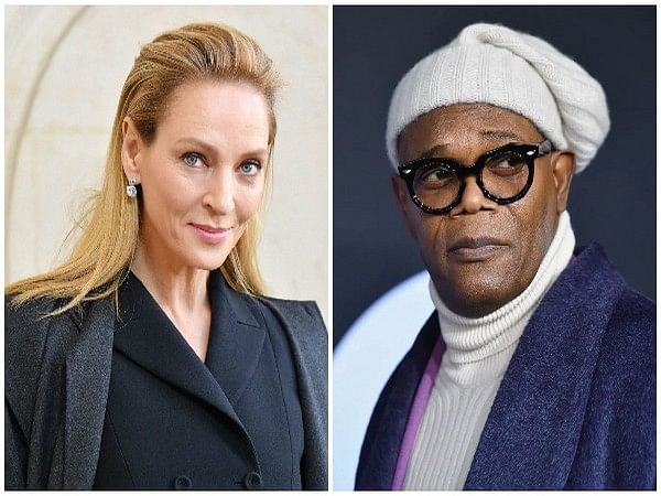 'Pulp Fiction' stars Uma Thurman, Samuel L. Jackson reunite for 'The Kill Room'