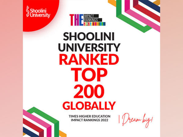 Shoolini among Top 200 Global Universities in THE world