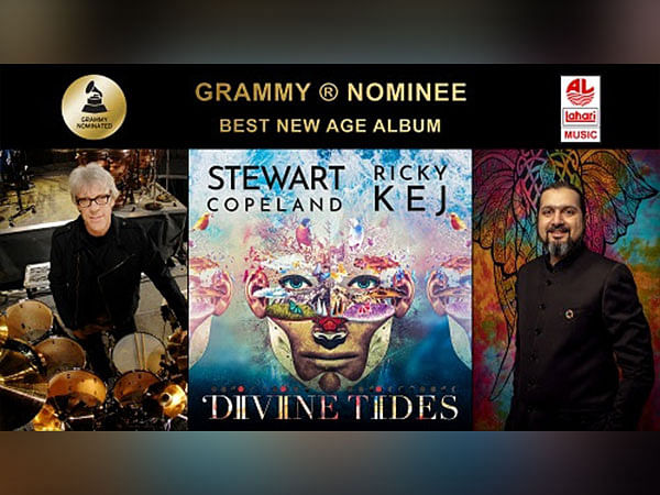  Stewart Copeland, Ricky Kej and Lahari Music secure a Grammy nomination for their album, Divine Tides