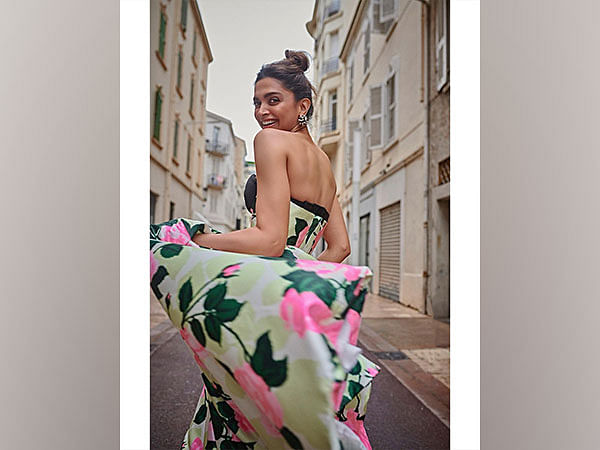 Cannes 2022: Happy girl Deepika Padukone drops another look in floral dress and matching boots