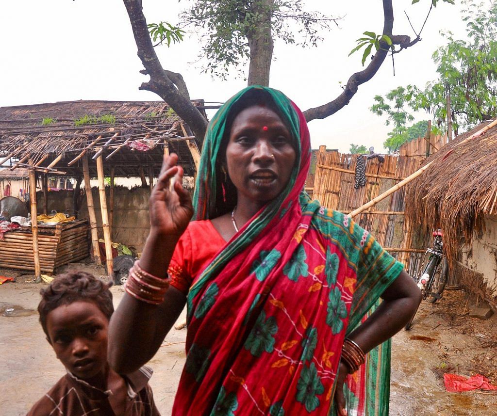 Shanti laughs when I ask if her daughter will also have as many children: 'I don’t know that...' | Kavitha Iyer/ People's Archive of Rural India