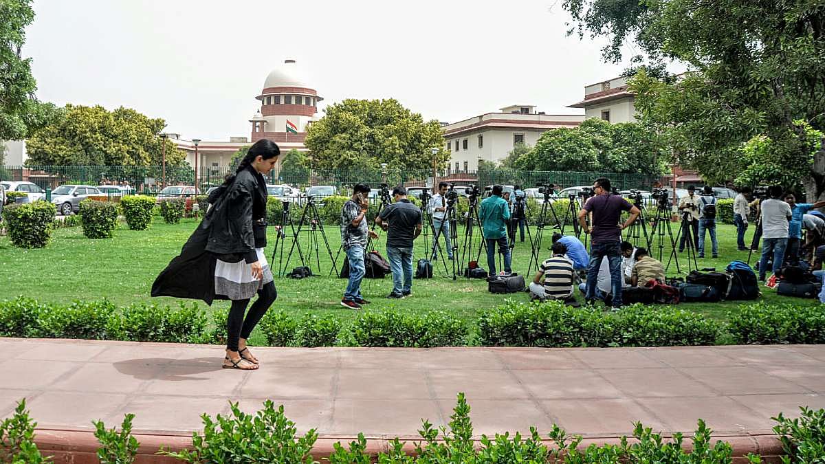 Representational image of a lawyer outside the Supreme Court | ANI Representational image of a lawyer outside the Supreme Court | ANI