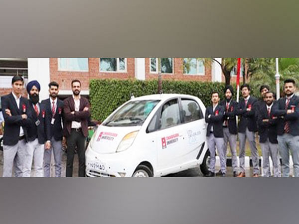 Chandigarh University mechatronics engineering students successfully tests AI-powered driverless car NOMAD