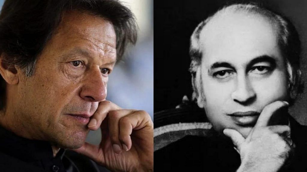 Pakistan's Zulfikar Ali Bhutto and Imran Khan.