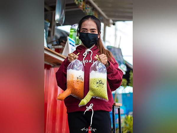 Bizarre! This cafe serves drinks in 'penis' bags