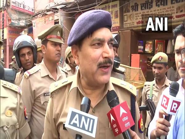 UP Police make elaborate security arrangements near Gyanvapi mosque in Varanasi