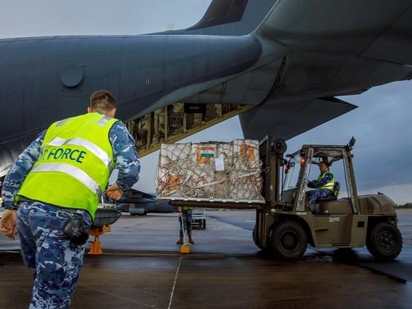 India delivers 272 packages of Disaster Relief Supplies to Tonga