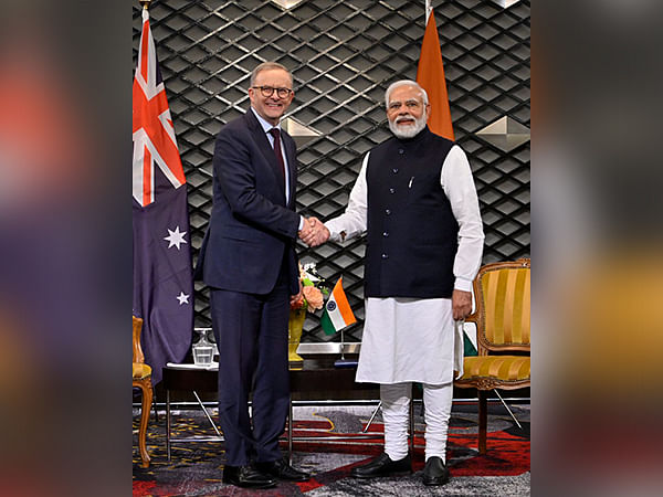 Australian PM Anthony Albanese with indian PM Modi 