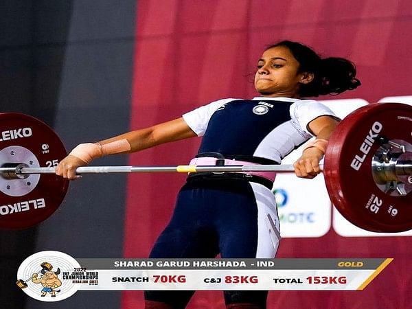 Harshada Sharad Garud first Indian to win gold at Junior World Weightlifting Championship 
