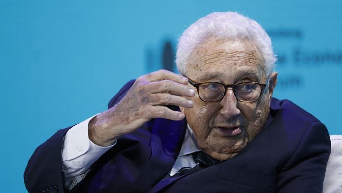 Former US secretary of state Henry Kissinger | Photo: Justin Chin | Bloomberg File