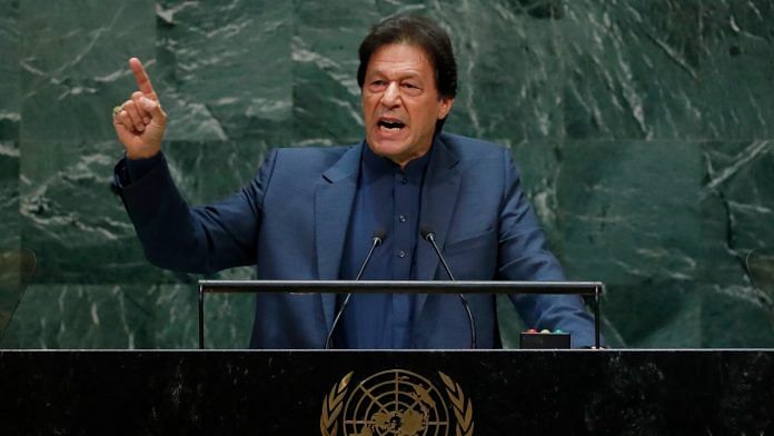 Former Pakistan Prime Minister Imran Khan | Reuters via ANI File Photo
