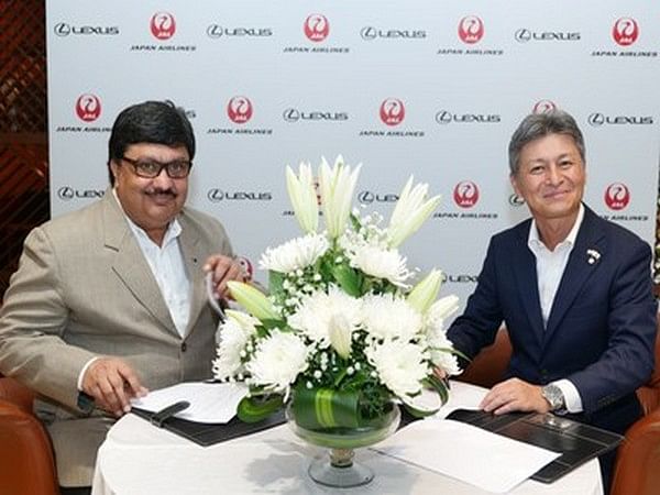 Lexus associates with Japan's flag carrier Japan Airlines