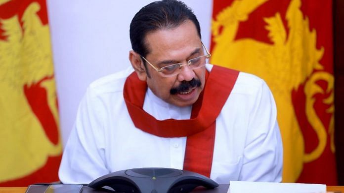Mahinda Rajapaksa | File photo | Twitter @PresRajapaksa