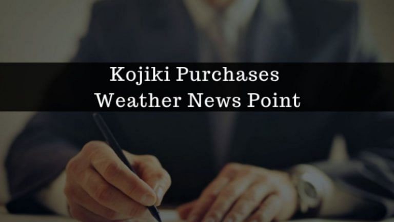 Kojiki purchases weather News Point as part of its expansion
