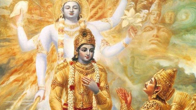 What machine learning can tell us about Bhagavad Gita