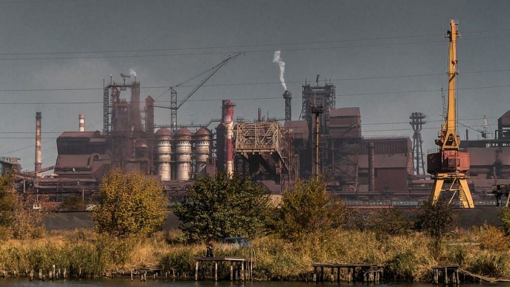 A file photo of the Azovstal steel plant in Mariupol, Ukraine | Wikimedia Commons