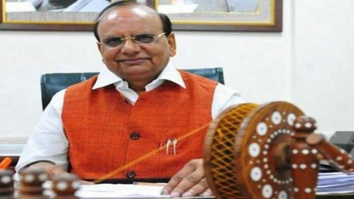File photo of Vinai Kumar Saxena | Photo: Twitter/@ANI