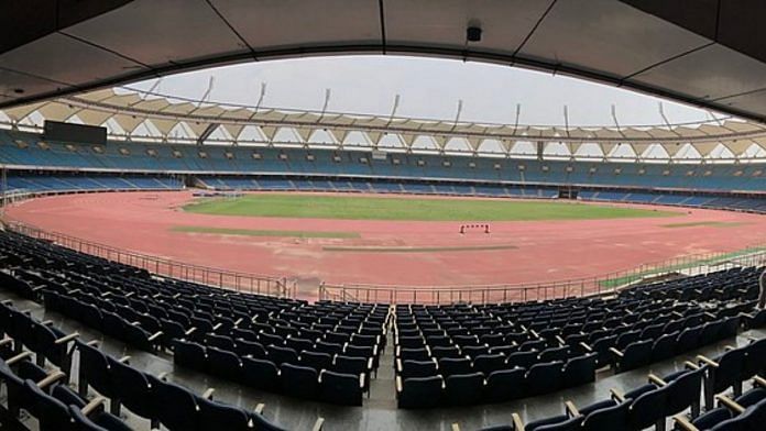 Representational image | Jawaharlal Nehru stadium in New Delhi | Wikimedia Commons