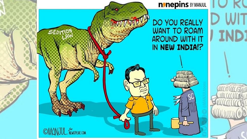 A blood-tasting colonial dinosaur in 'New India', and govt now needs JCB  excavator for rupee