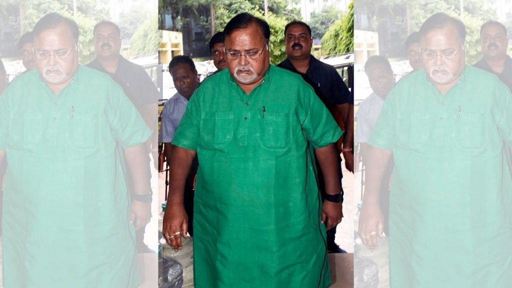 File photo of West Bengal minister and Trinamool leader Partha Chatterjee | ANI